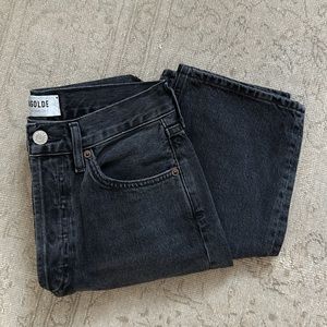 AGOLDE 90's Pinch Waist washed black jean size 23